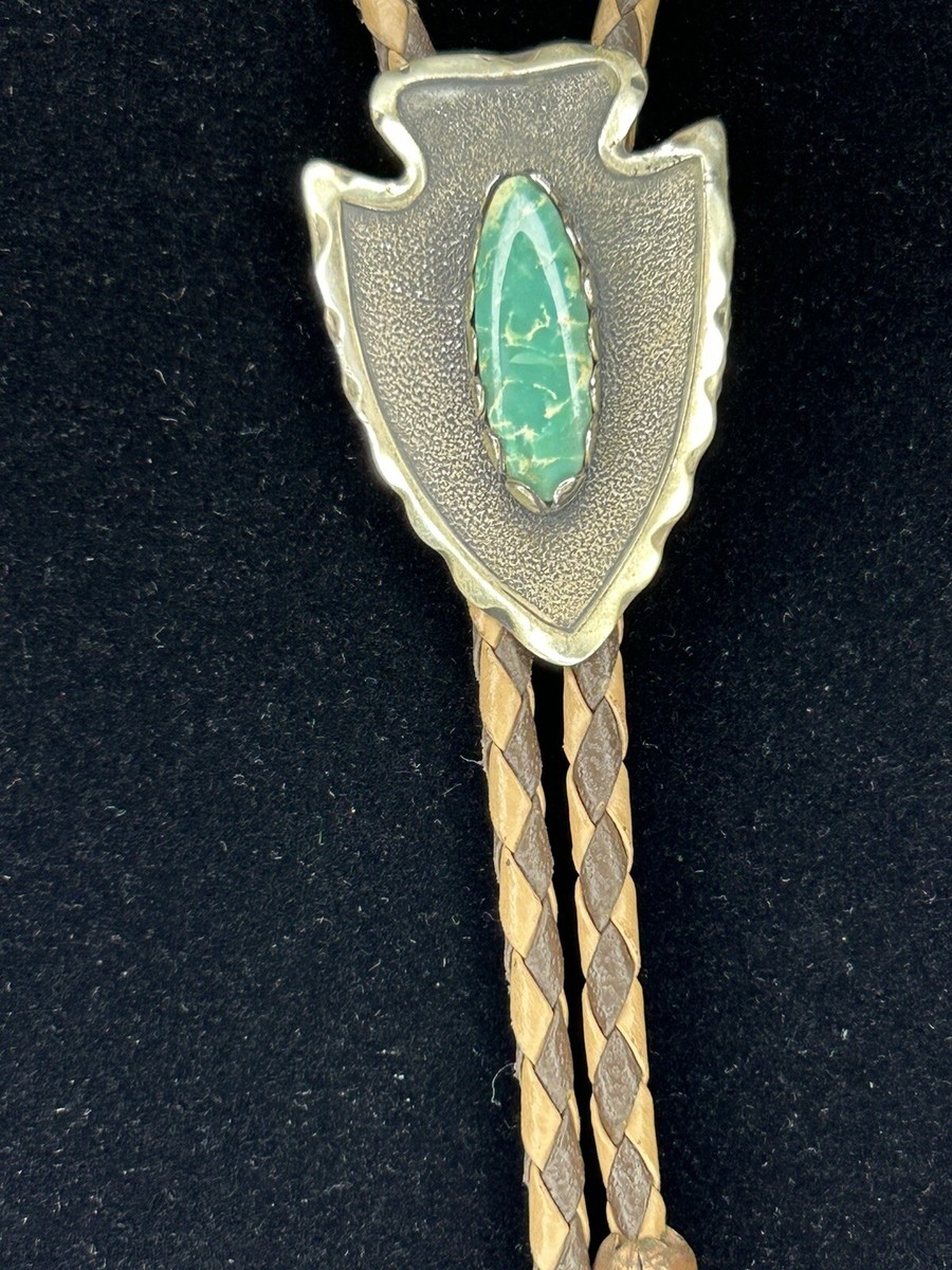 Vintage BELL TRADING CO. Sterling Bolo Tie Arrow Head Vintage BELL TRADING CO. Sterling Bolo Tie Arrow Head