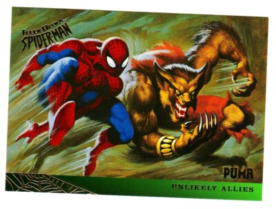 1995 FLEER ULTRA SPIDER-MAN BASE CARD 133 PUMA | eBay