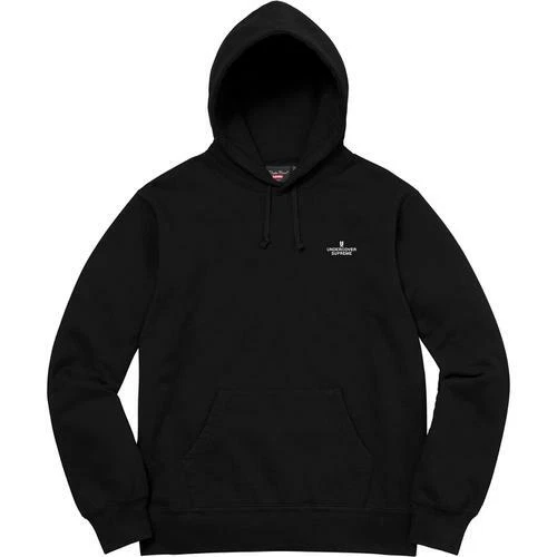 Sweat shirt à capuche Supreme Undercover Public Enemy Terrordome noir moyen S/S 18