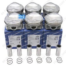 6x KS OEM Pistons & Rings Set Φ84.51mm For AUDI S4 S5 A6 A7 A8 Q5 Q7 3.0 TFSI