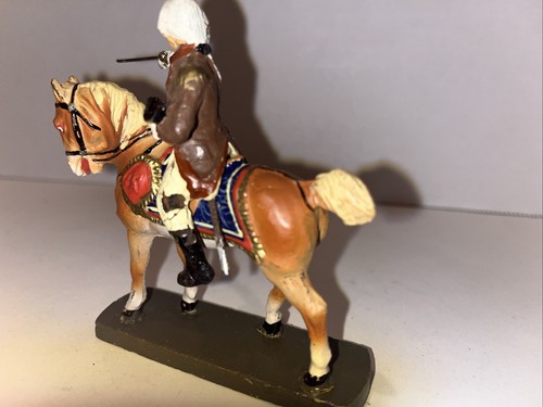 Lineol Elastiolin Composition Toy Soldier George Washington Figure Germany - Picture 9 of 16