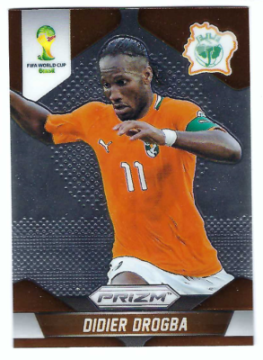 DIDIER DROGBA 2014 PANINI PRIZM WORLD CUP SOCCER - CARD NO. 60 | eBay