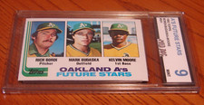FUTURE STARS Rookie----1982 TOPPS***Set BREAK #531---MINT 9***A's***DOG