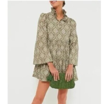 Hyacinth House | NEW Moss Printed Russell Mini Dress in Olive Size XXL |  eBay