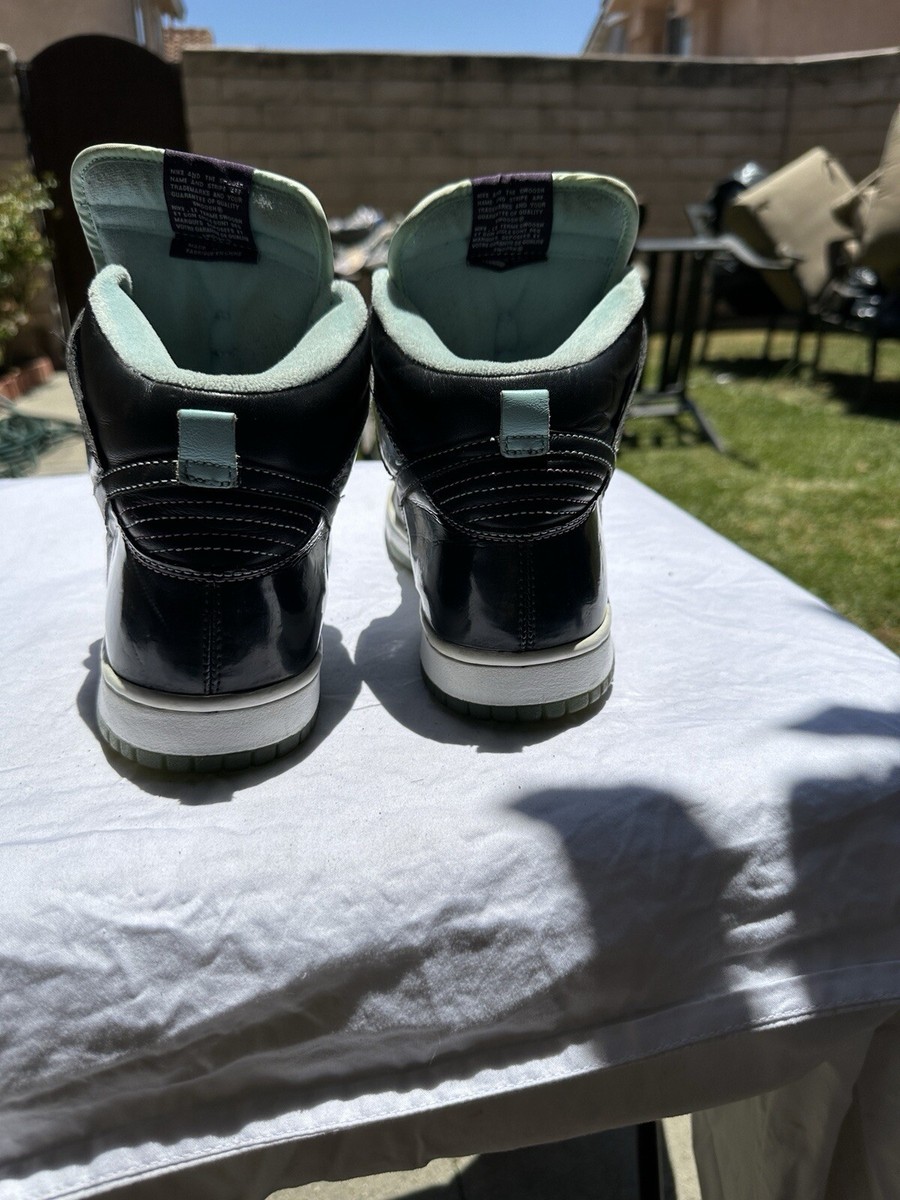 Nike Dunk High Premium Santana 312786-003 Blue Leather Men 9 | eBay