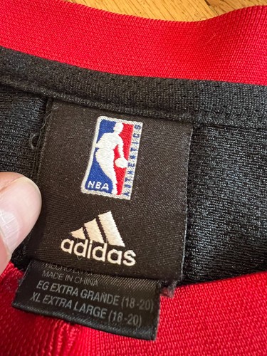 Adidas Portland Trailblazers Brandon Roy #7 NBA Basketball Jersey Kids XL 18-20 - Picture 6 of 12
