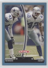 2007 Topps Total Blue Terence Newman Anthony Henry #26 0r5