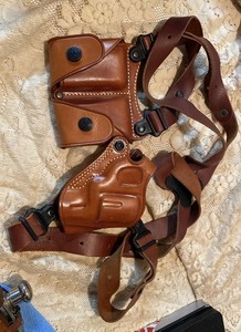 最高級 GALCO マイアミクラシック ショルダー 1911系 タン WA最適 新