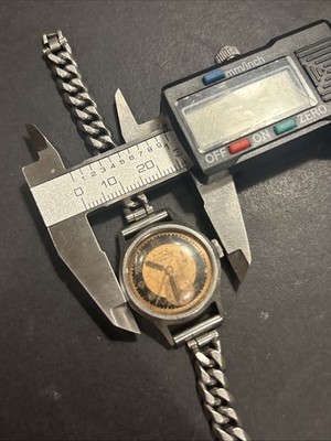 V89 PWC Waterproof Incabloc Wind Lady WW11 Era Watch Running Works-Parts Repair