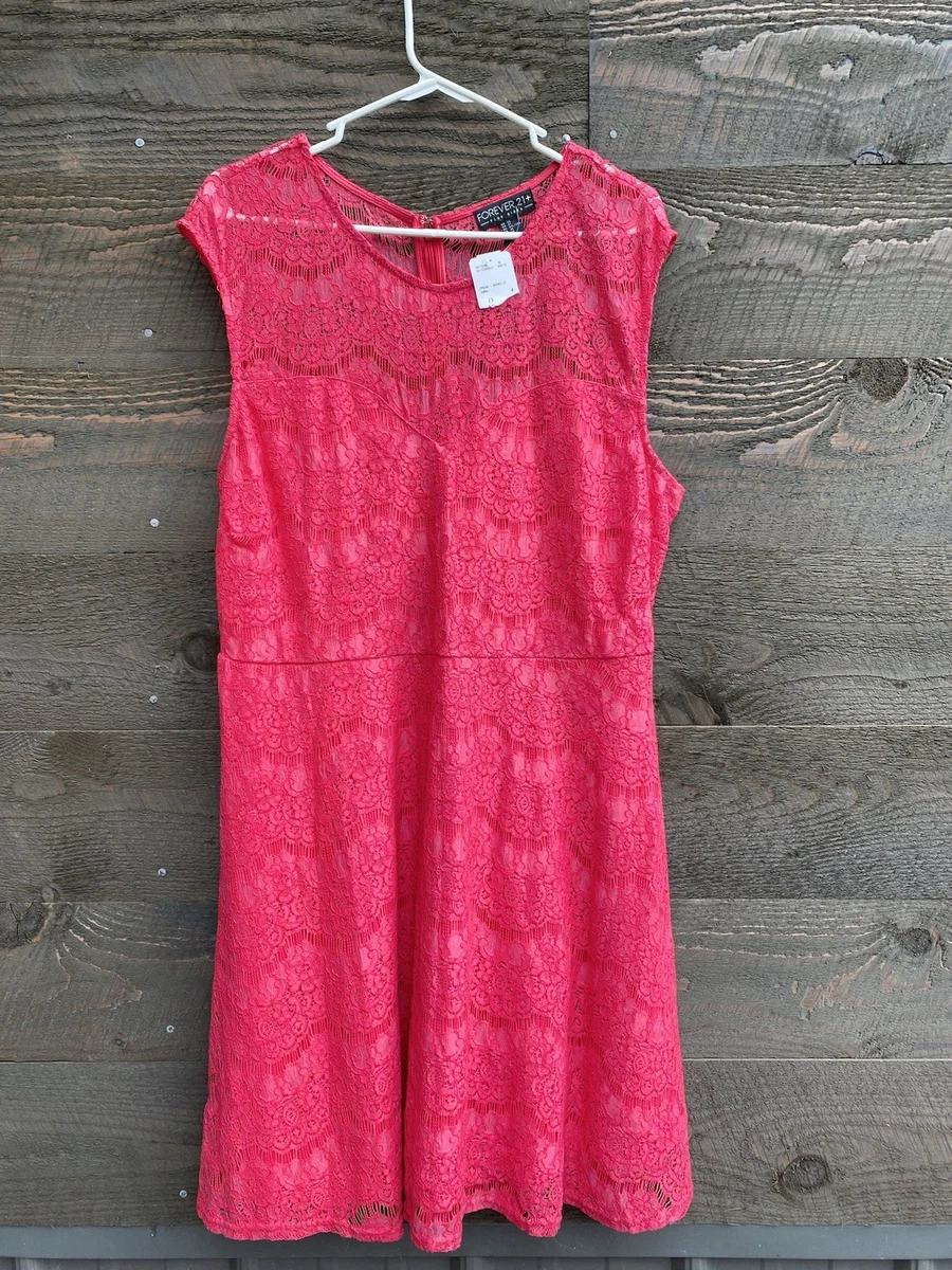 FOREVER 21 Lace Pink Dresses for Women for sale | eBay