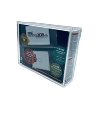 UV RESISTANT Nintendo 3DS XL Console Box Size Hard Acrylic Case Magnetic Lock