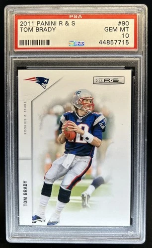 2011 Panini Rookies & Stars Tom Brady #90 Patriots PSA 10 GEM MINT