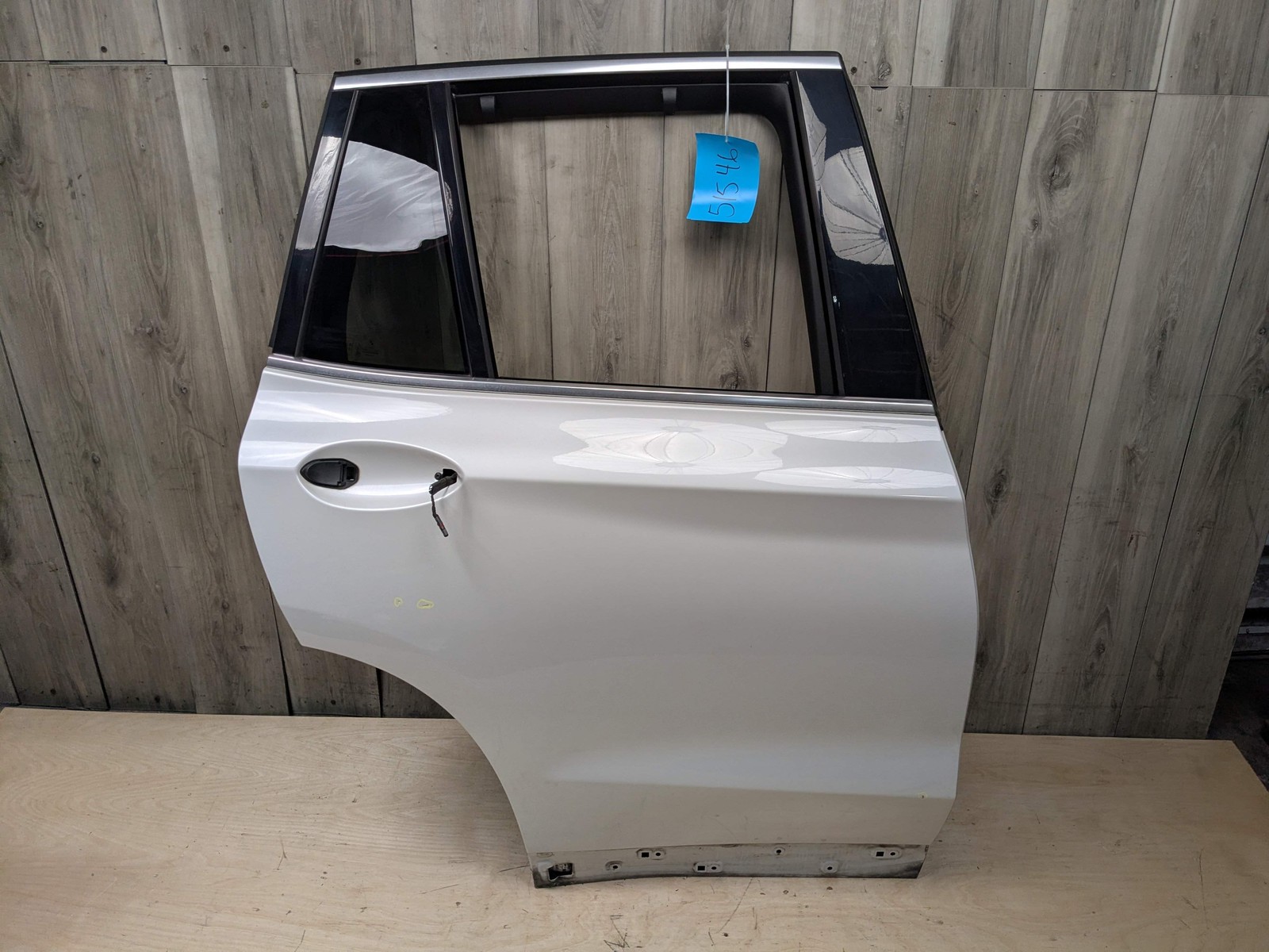 18-24 OEM BMW F97 G01 X3 X3M Rear Right Passenger Door Shell Panel White A96