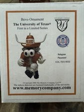 The Memory Company University of Texas Longhorns Bevo Christmas Ornament 2006