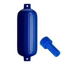 Polyform G-6 Twin Eye Fender 11"x30" Cobalt Blue w/Adapter G-6-COBALT BLUE Boat