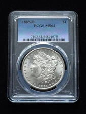 1885-O Morgan Silver Dollar PCGS Graded MS64 #54894075