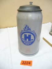 3224.      Alter Steingut Bierkrug  Dortmunder Hansa Bier  Krug  2 L
