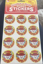 Trend Super Hot Scratch 'n Sniff Stickers 60 Pack Vintage 1989 Chili Apple