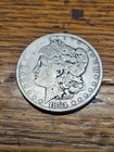 1881 morgan silver dollar no mint mark.