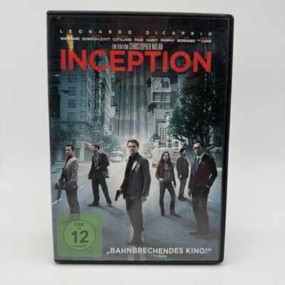 Inception DVD Leonardo DiCaprio Sci-Fi Thriller Action Christopher Nolan Film