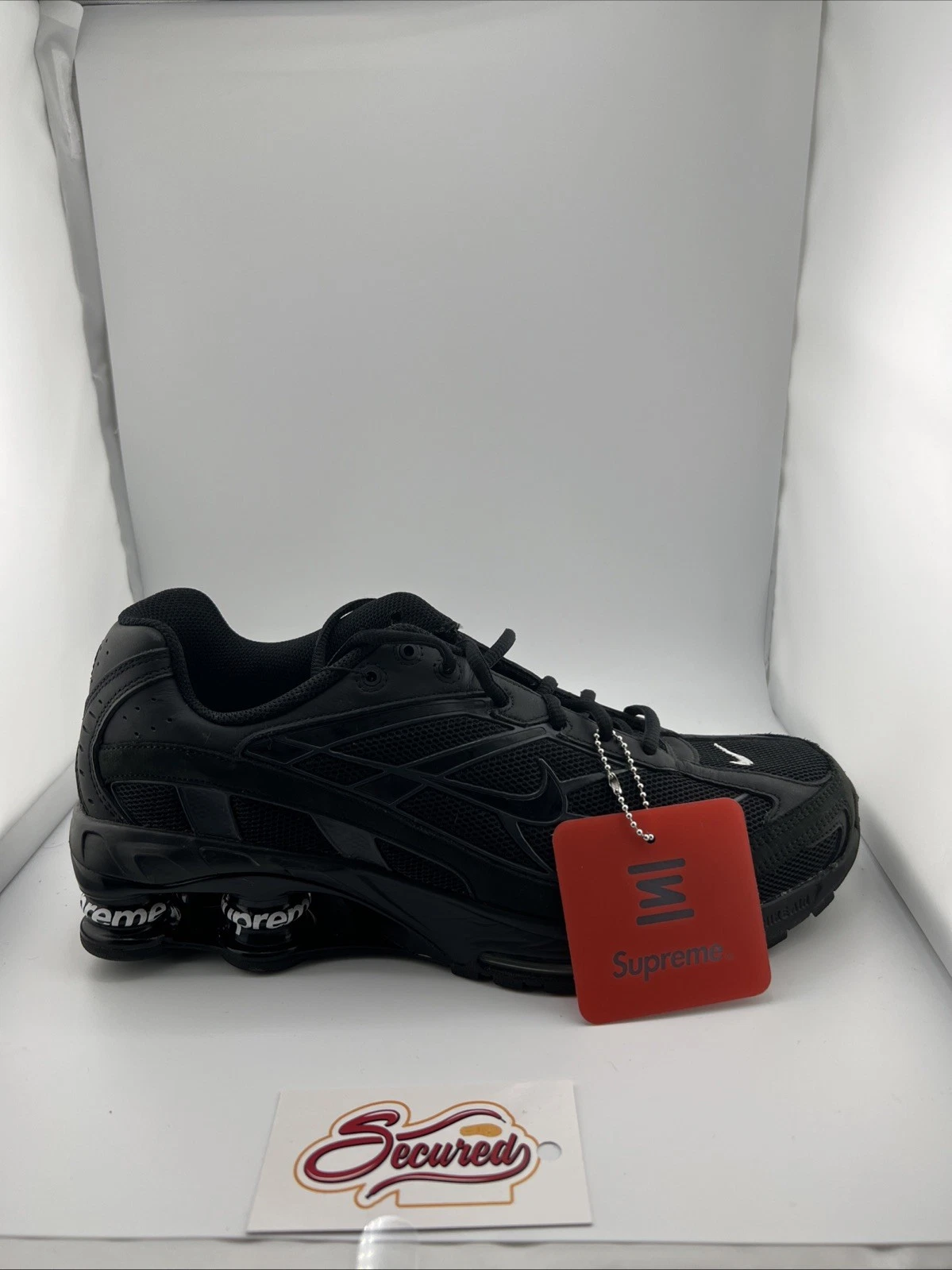 Nike Shock noir taille 10,5   Supreme occasion avec boite