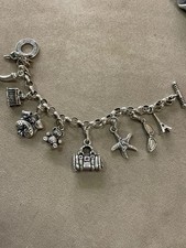 Bracciale Giovanni Raspini Argenti 925 (56.7 gr) + 9 Charms Giovanni Raspini
