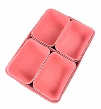 Desk Drawer Organizer, felt Drawer Organizers Foldable Drawer Dividers Separa...