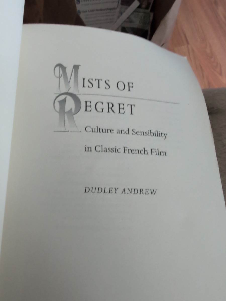 洋書 Dudley Andrew / Mists of regret MISTS OF REGRET By Dudley Andrew *Excellent Condition