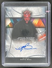 2024 Topps Star Wars Masterwork Ray Park as Darth Maul Auto #A-RP