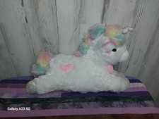 FAO Schwarz 15" Unicorn Plush Stuffed Animal With LED Lights