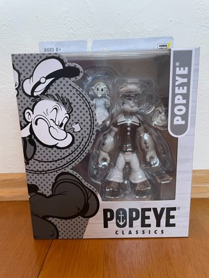 Boss Fight Studio POPEYE CLASSICS Popeye (black & white) 1/12 NEU USA EXCLUSIVE