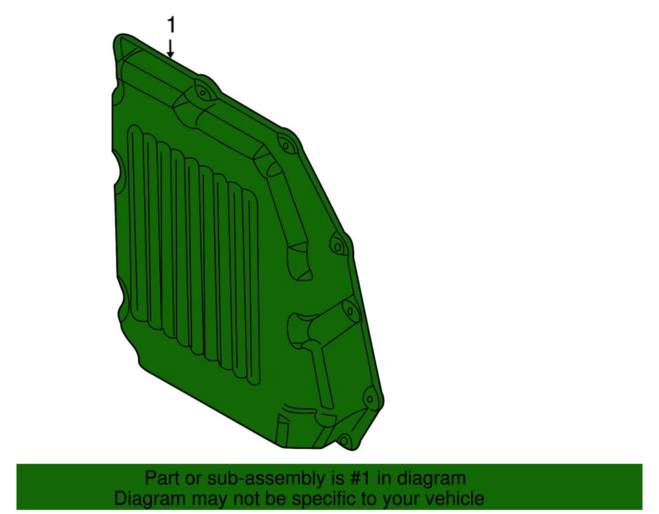 Pan de transmisión genuino Land Rover Freelander 2 Range Rover Evoque LR000865 Foto 3 de 3