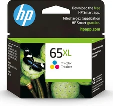 HP GENUINE 65XL TRI-COLOR INK (RETAIL BOX) * * * * * * (2025)