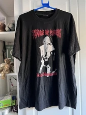 Vintage Cradle Of Filth Metal Faded T-Shirt Black XL Nun Vestal M@sturbation
