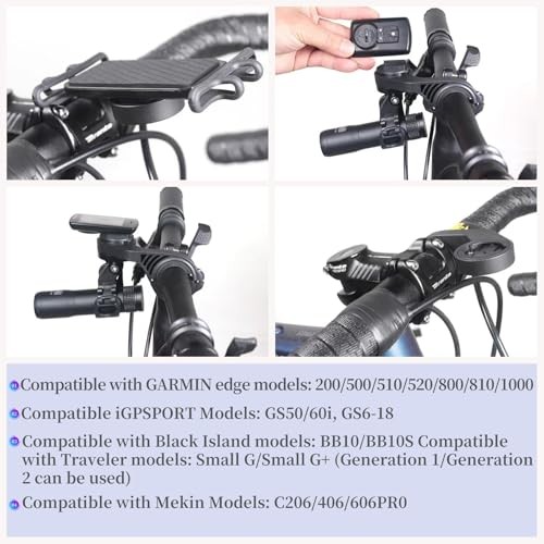 Bicycle Computer Bracket Mount Compatible with Gar Min Without Phone Holder