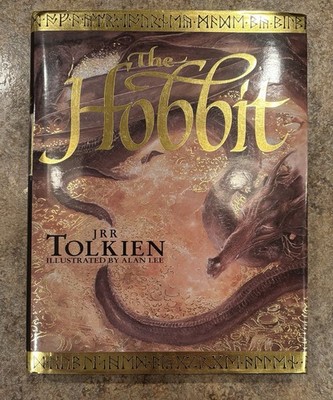 The Hobbit Book JRR Tolkien Illustrated By Alan Lee 1997 HC DJ