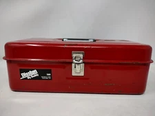 Vintage 60's Disston  Toolbox Tackle Box Tray Insert Red  1351 "My Buddy"  USA 