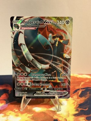 Pokemon TCG Copperajah VMAX 137/192 Holo VMAX Rare Rebel Clash | eBay