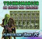OUTRIDERS 🌟 MODDED Technomancer • Zahedi Mod Unlocks Armor/Weapon (PS/XBOX/PC)