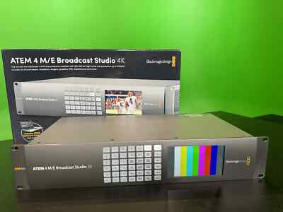 Blackmagic Design ATEM 4 M/E Broadcast Studio 4K  SDI 12G SWATEMRRW4ME4K