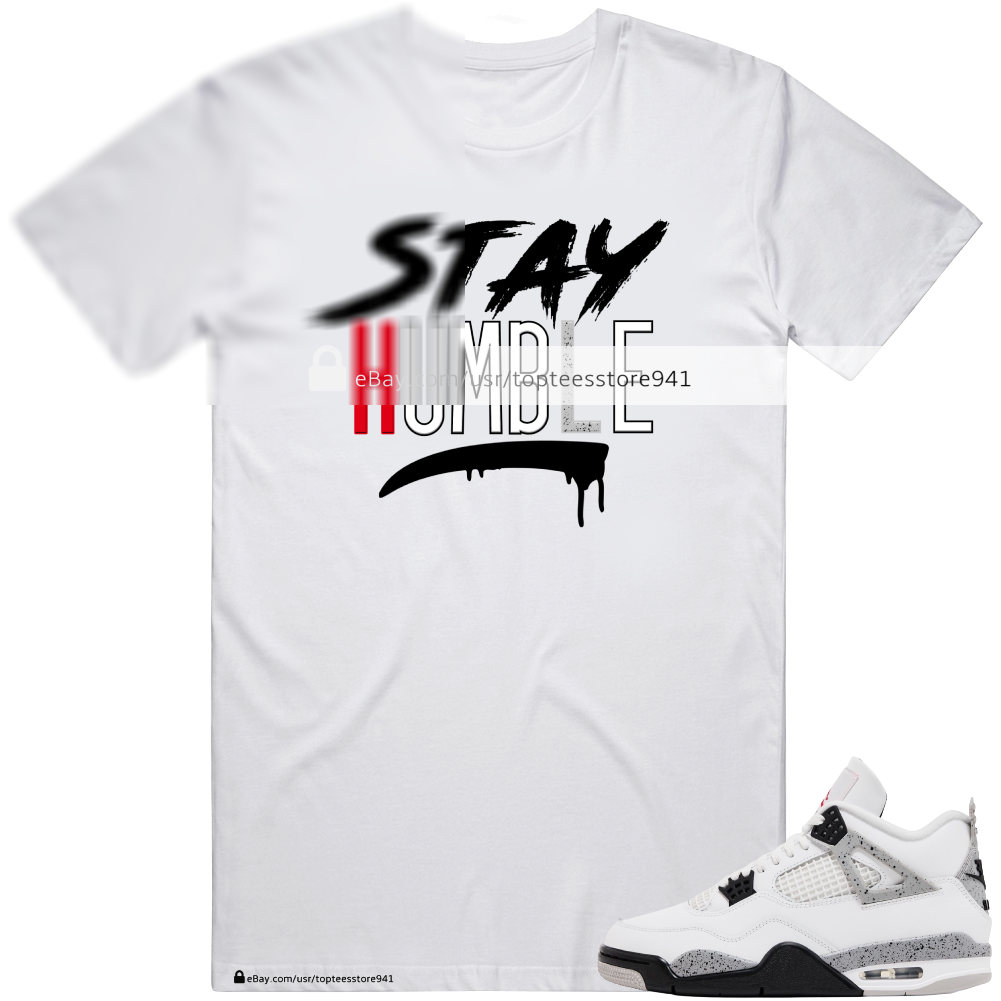Shirt To Match Air Jordan White Cement - Main Image