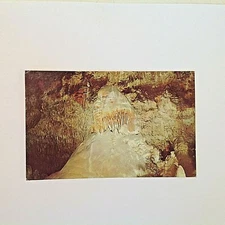 Vintage 1959 Souvenir Postcard Carlsbad Caverns Nat'l Park The Old Cave Man NM