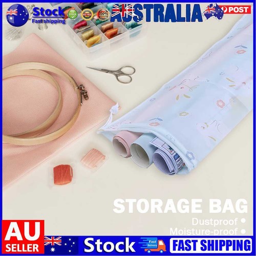 Dustproof Cross Stitch Storage Bag Waterproof Embroidery Pouch (Little