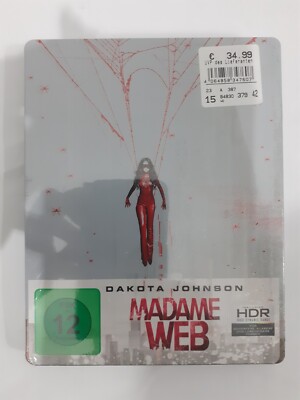 Madame Web in 4K UHD HDR - Steelbook , Neu in OVP