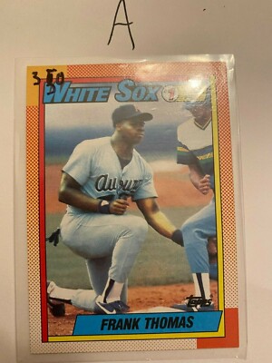 【新品・未開封】ラフロイグ 23 YEARS OLD VINTAGE 1989 Frank Thomas Rookie card Topps, 1989-90 #1 draft pick #414 MLB