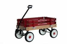 BERLIN FLYER PEE WEE WAGON Classic RED Child Kids Pull Wagon MADE in the USA