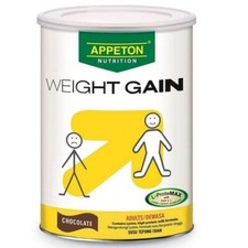 Appeton Weight Gain Powder for Adults Chocolate Increase Body Weight Energy 450g