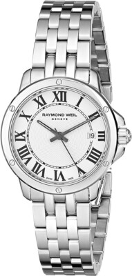 Raymond Weil Tango Women's White Dial Swiss Watch - 5391-ST-00300 ($995 MSRP)