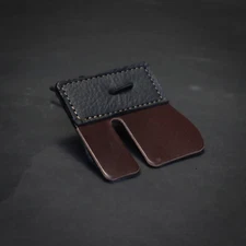 Shell Cordovan Split Finger Tab - Archery Finger Guard - Shatterproof Archery