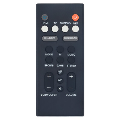 Replaced Control YAS-109 YAS-209 for Yamaha SoundBar YAS109BL YAS209BL ATS1090